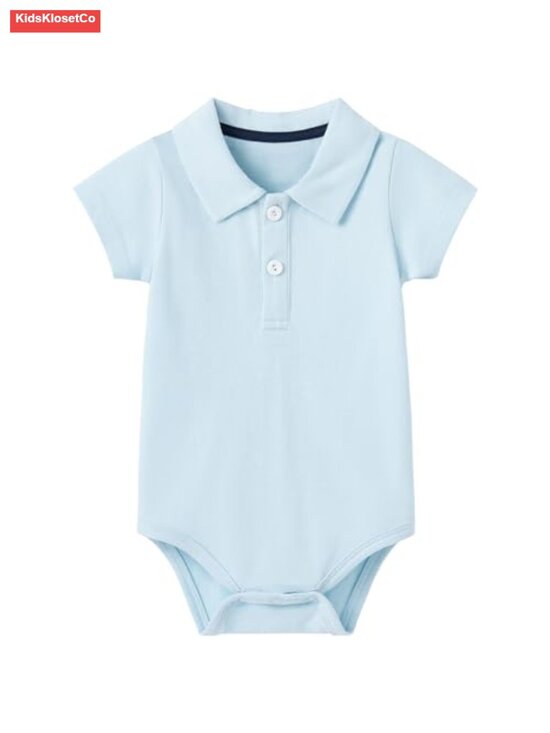 Other - 100% Cotton Baby Bodysuit Romper with Snap Closure